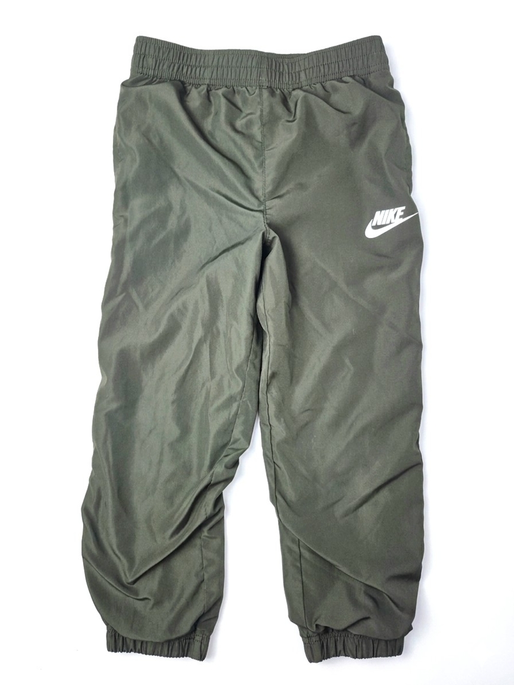 Nike Dri-FIT Mesh Lined Jogger Pants Olive Green Size 6